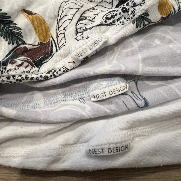 One Piece Zippered PJ pack of 3 - Picture 2 of 4